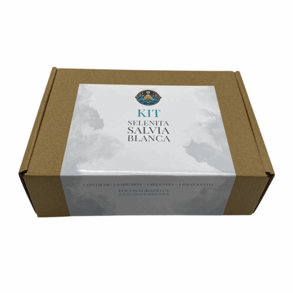 Kit Salvia Blanca, Selenita y Palo Santo