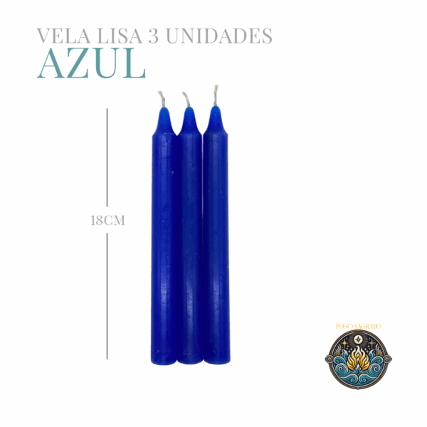 Vela Azul 3 Unidades