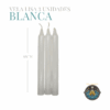 Vela Blanca 3 Unidades
