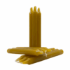 Vela Color Miel 9 Unidades