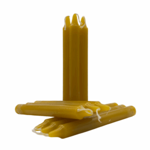 Vela Color Miel 9 Unidades