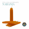 Vela Naranja 9 Unidades