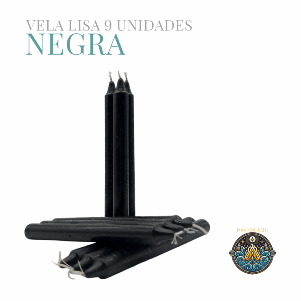 Vela Negra 9 Unidades