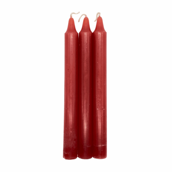 Vela Roja 3 Unidades