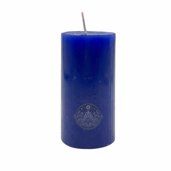 Velones Web Azul-3 Velón Azul 8cm
