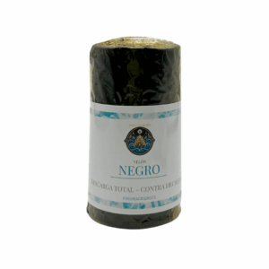 Velón Negro 8cm