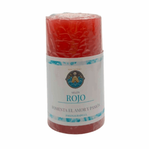 Velón Rojo 8cm
