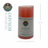 Velón Rosado 8cm