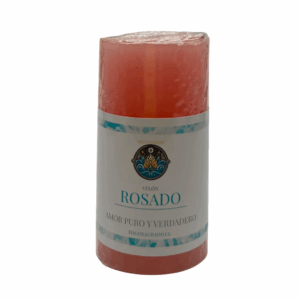 Velón Rosado 8cm